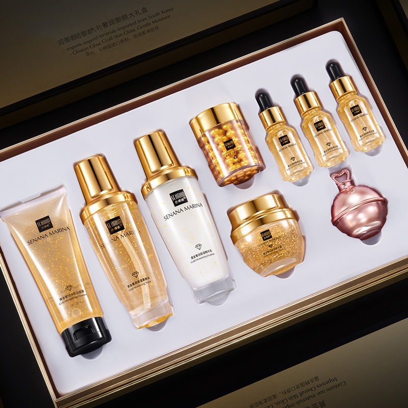 Luxury Skincare Set For Women - Set Perawatan Kulit Emas 24K Wanita