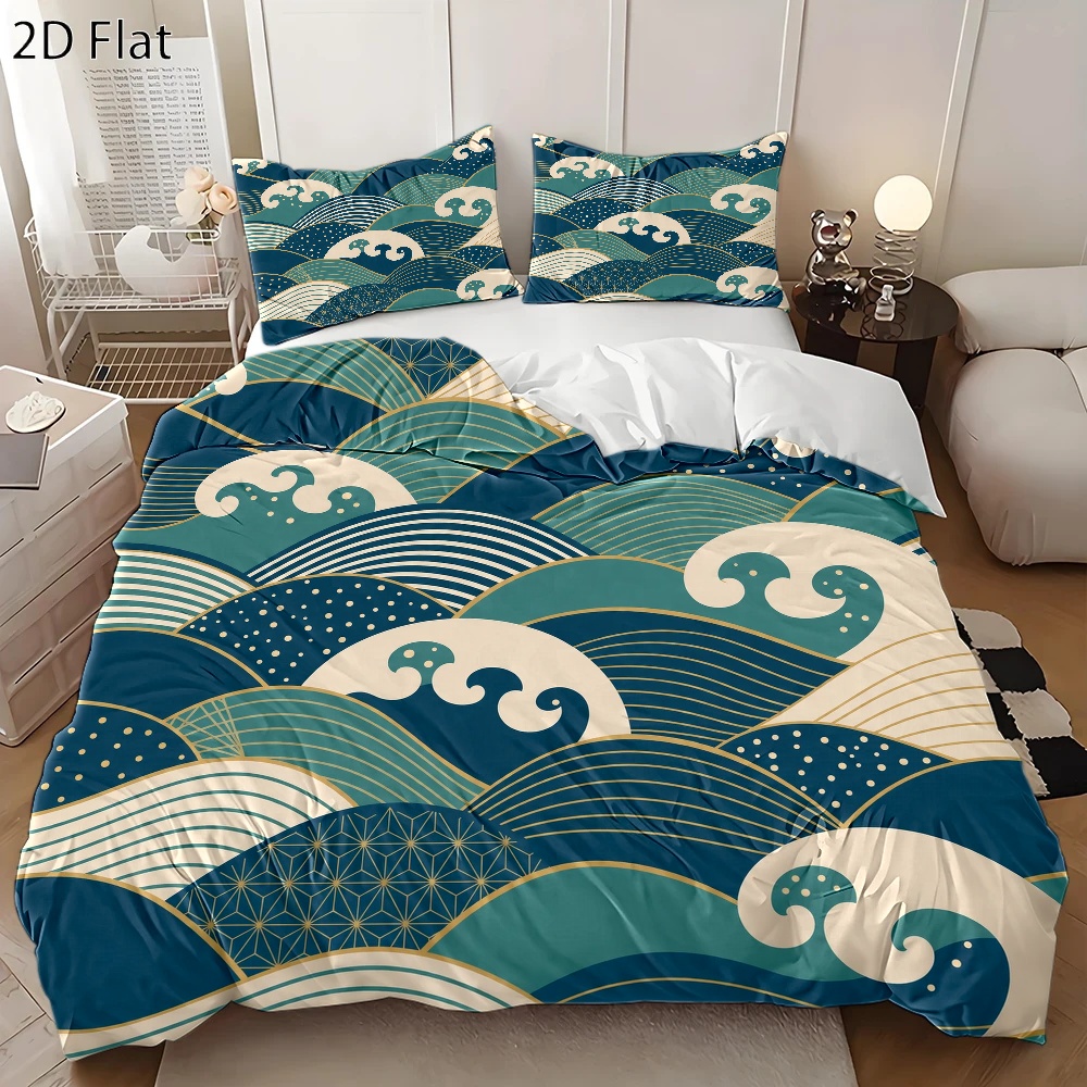 Set Sarung Selimut Motif Gelom - Luxury Skincare Design ulasan dan harga