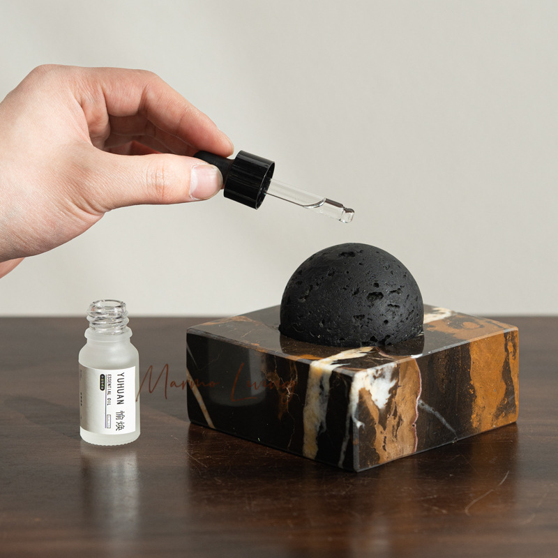 Diffuser Batu Lava Hitam denga - Luxury Skincare Oil ulasan dan harga