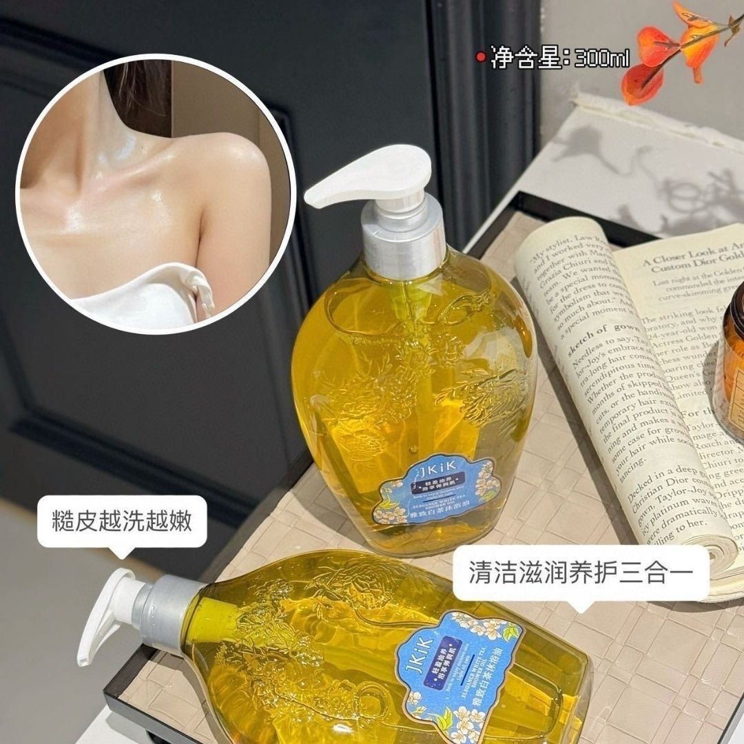 Minyak Mandi Teh Putih 500ml,  - Luxury Skincare Oil ulasan dan harga