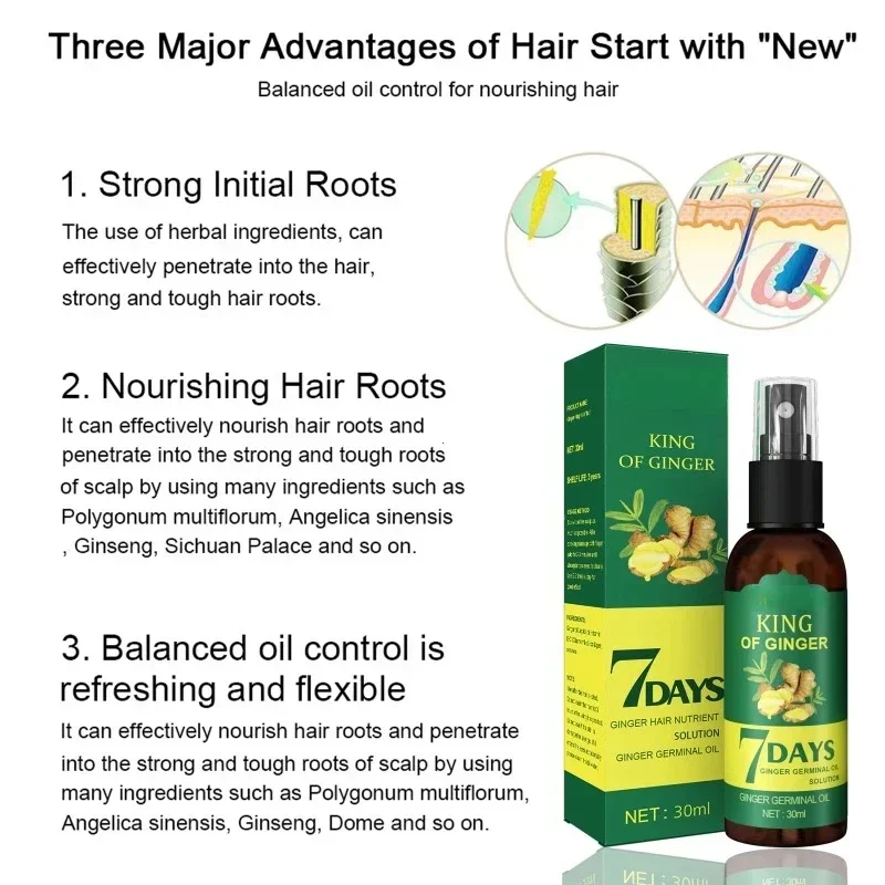 Serum penumbuh rambut jahe, se - Epidermal Growth Factor ulasan dan harga