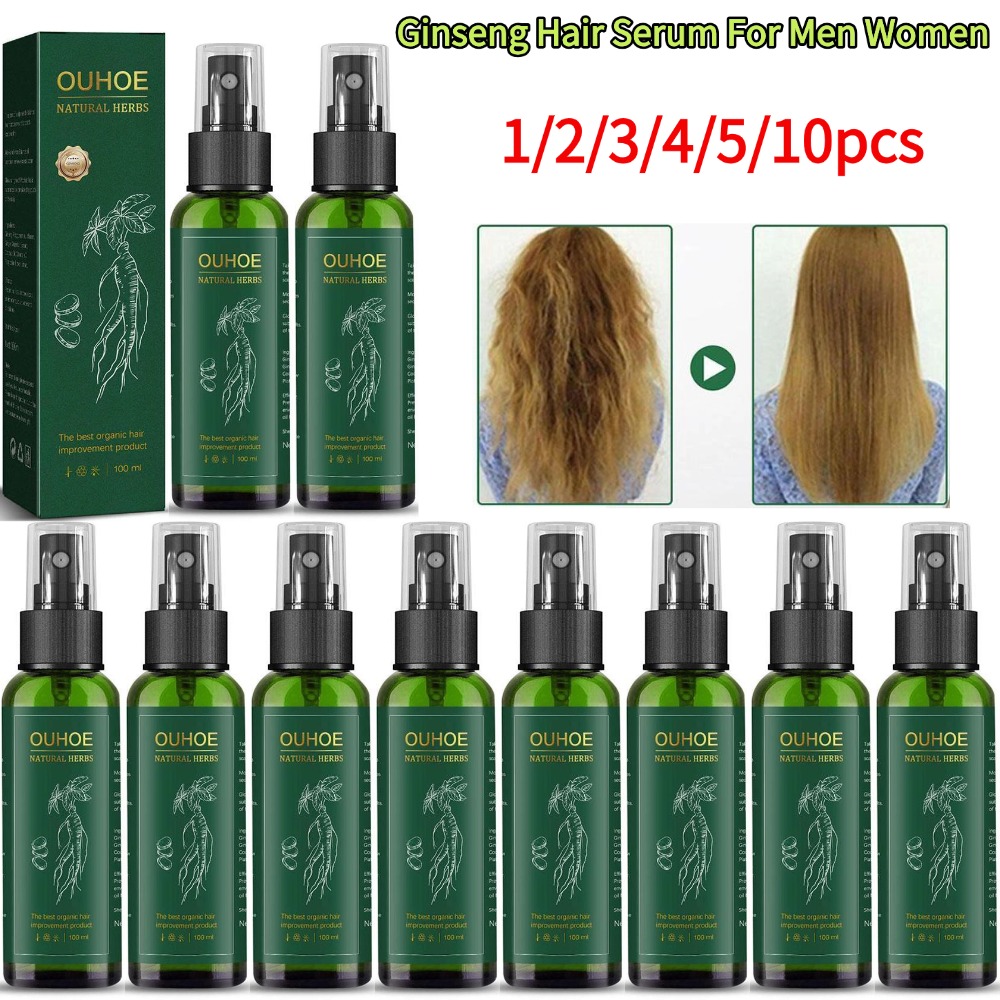 Serum Rambut Ginseng 100Ml unt - Epidermal Growth Factor ulasan dan harga