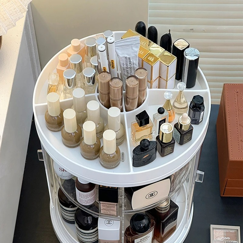 Organizer Kosmetik Akrilik Ber - Luxury Skincare Design ulasan dan harga
