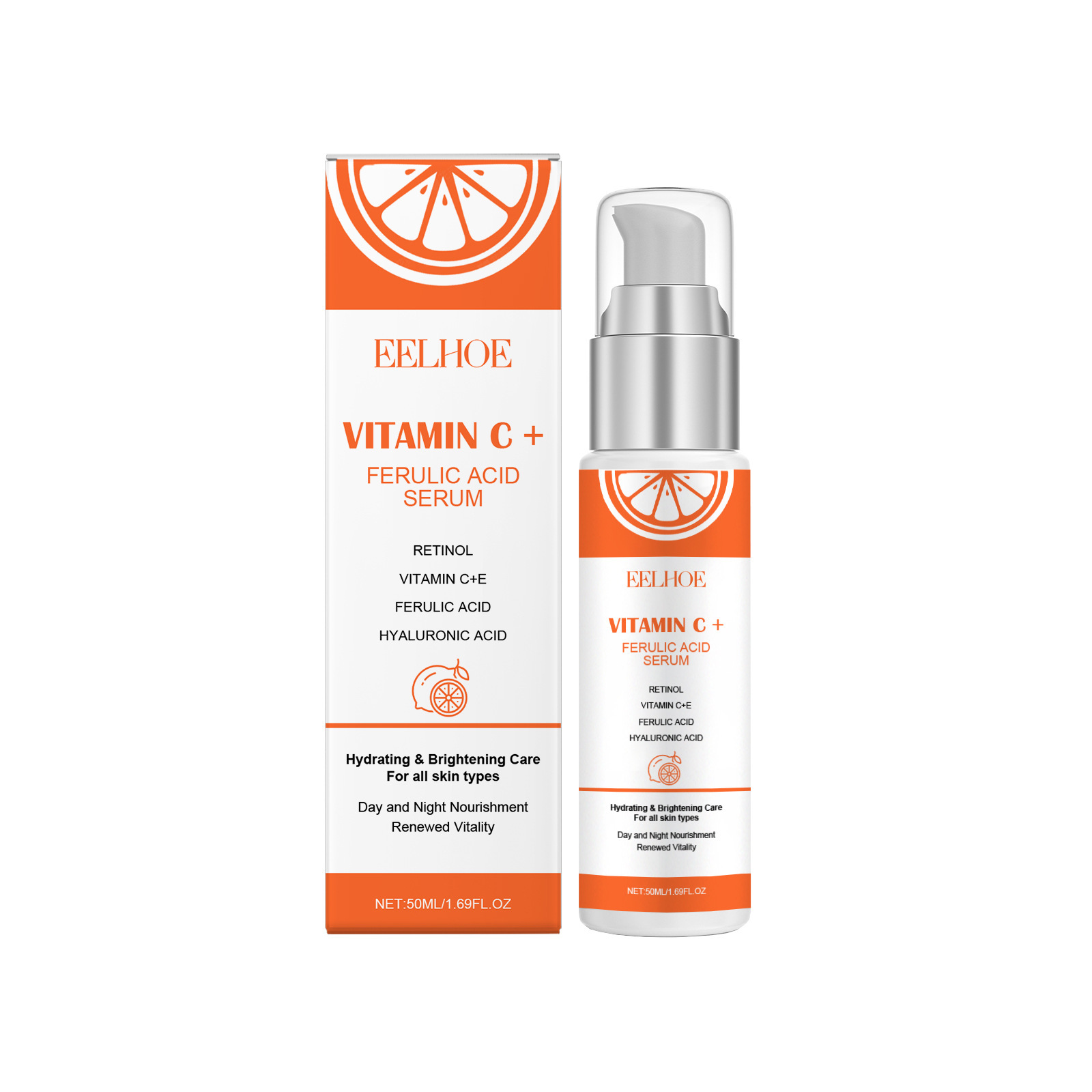 EELHOE Serum Vitamin C E, asam - Growth Factor Serum ulasan dan harga