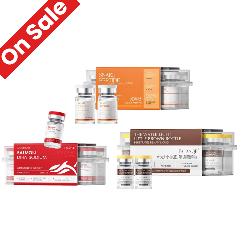 Set Esens Ampul Wajah DNA Salm - Epidermal Growth Factor ulasan dan harga